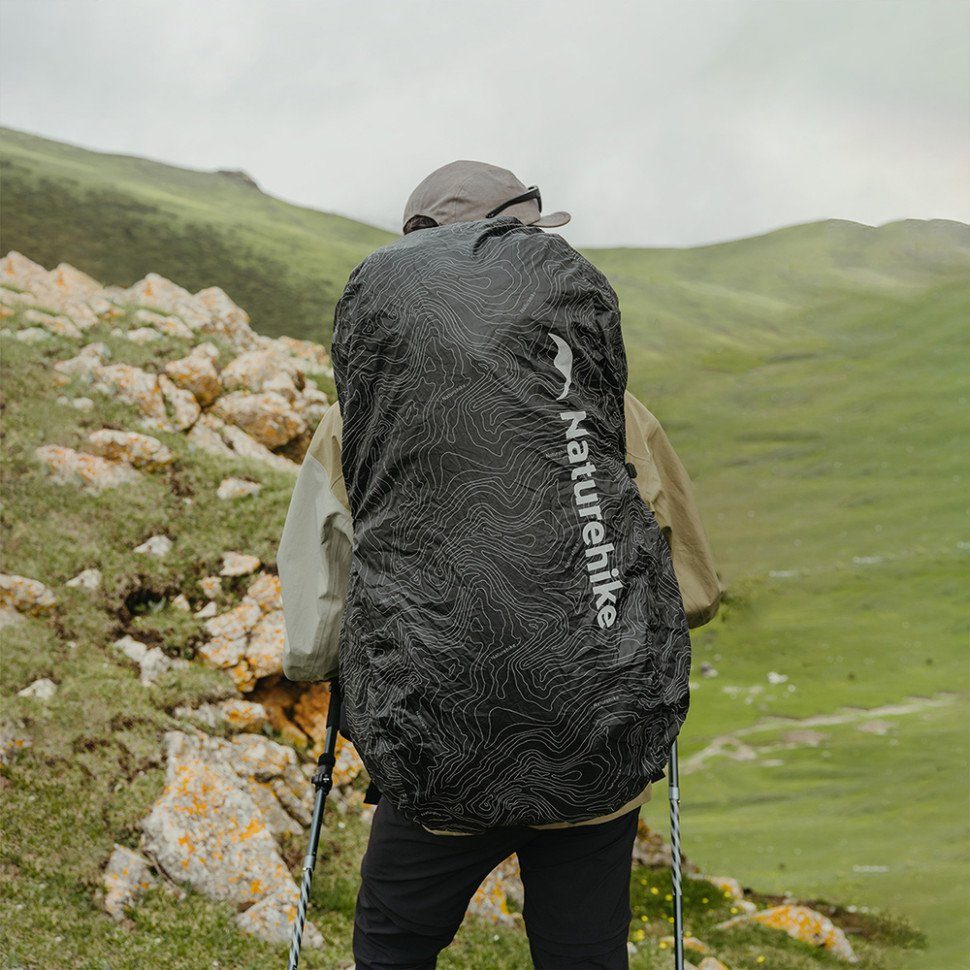 Чохол для рюкзака Naturehike CNK2450PJ010, M, чорний 2
