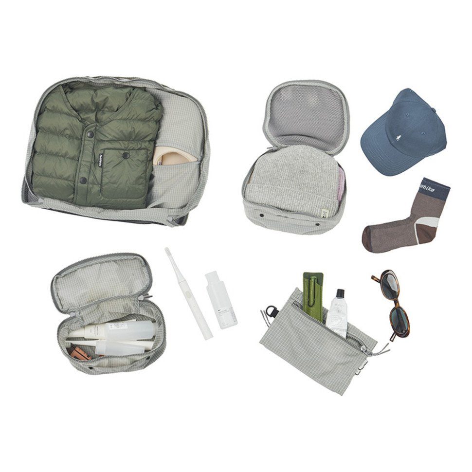 Косметичка Naturehike CNK2350XB010, 20х10х10 см, сірий 6
