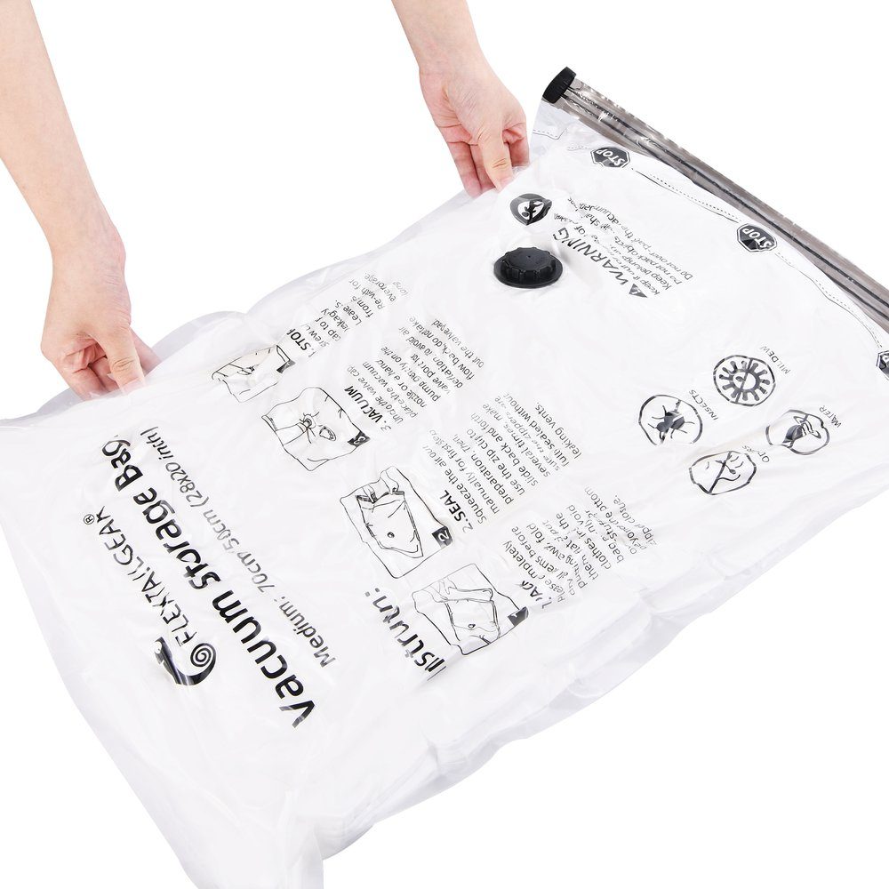 Вакуумні пакети Flextail, розмір M (50х70 см), 4 шт 6