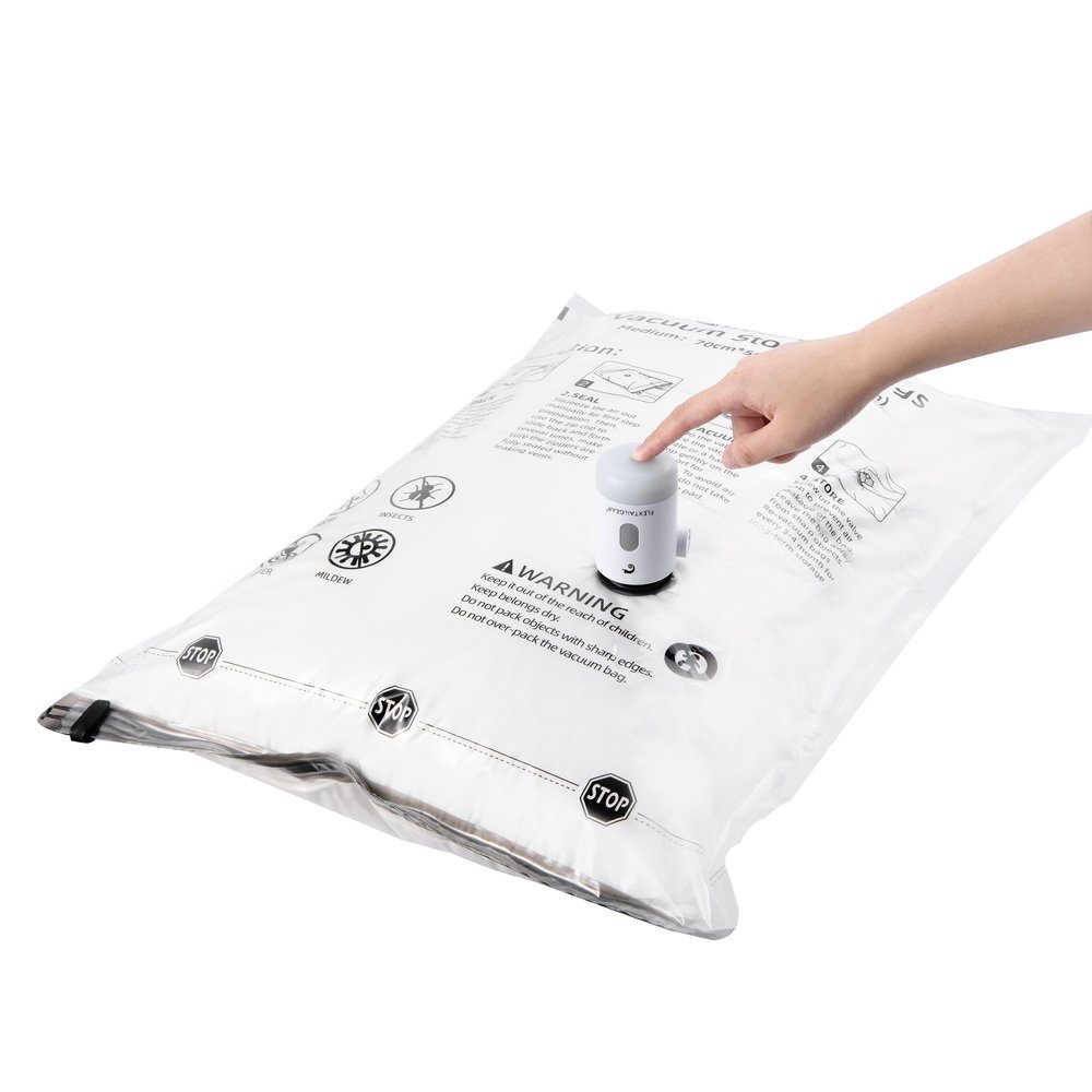 Вакуумні пакети Flextail, розмір L (60х80 см), 4 шт 5