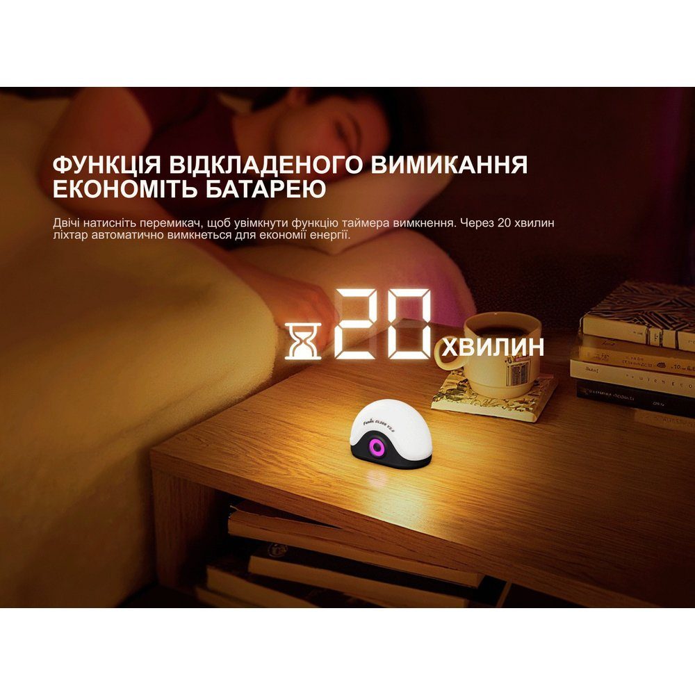 Ліхтар кемпінговий Fenix CL20R Pro, чорний 11