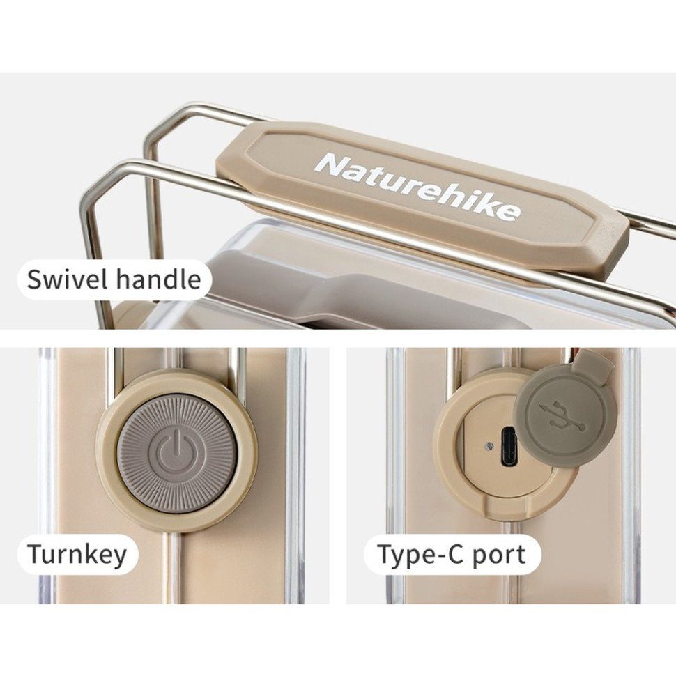 Ліхтар антимоскітний Naturehike CNK2550ZM013, оливковий 2