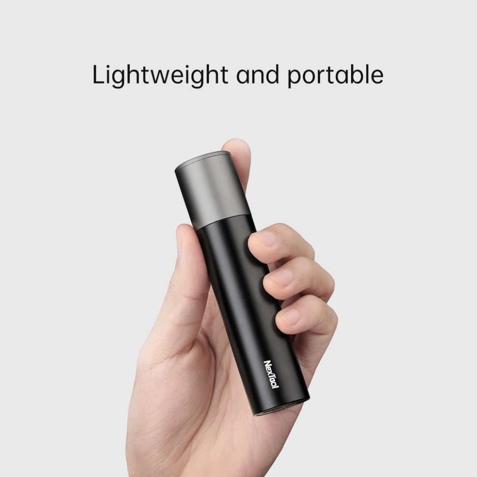 Кишеньковий ручний акумуляторний ліхтар Nextool Zoom Flashlight, 150 лм, алюмінієвий корпус (NE20162, NE20163) 4