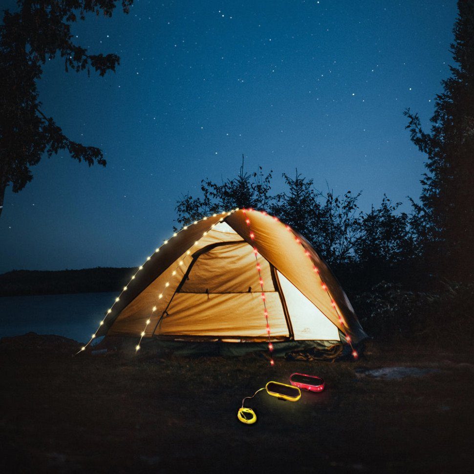Кемпінгова гірлянда - маячок 2в1 Nextool Twinkle Light, 1,5 м, акумуляторна 12