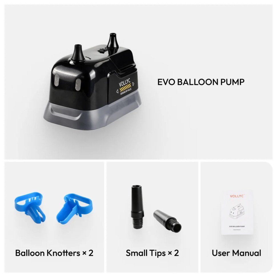 Електричний насос для повітряних кульок Vollyc Evo Baloon Pump by Flextail 2