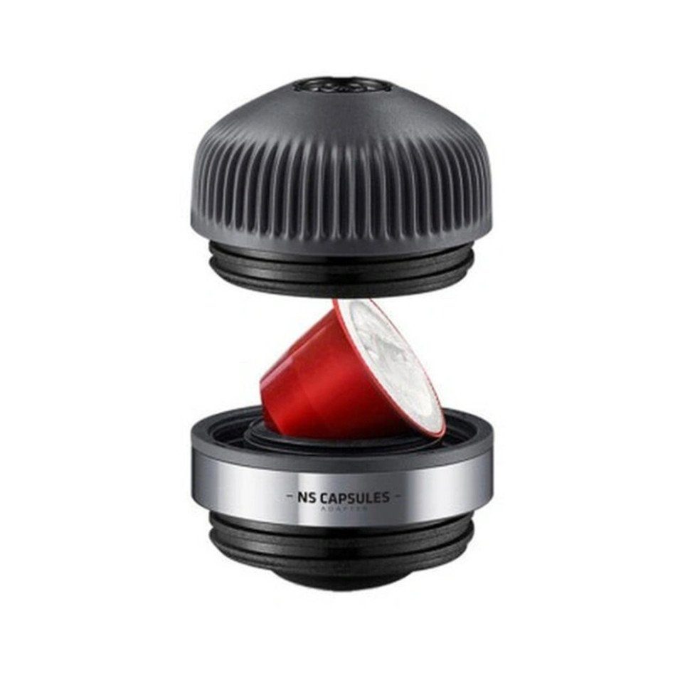 Набір Wacaco Nanopresso: кавоварка, адаптер для капсул та рушники бариста 5