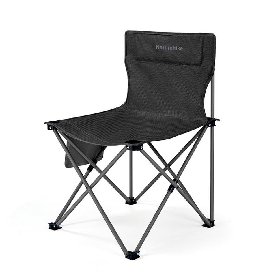 Крісло складане Naturehike Shan Lan T01 CNK2550JJ025, сталь, чорний