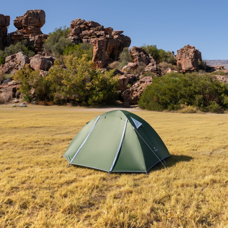 Намет двомісний Naturehike Bleik Series Tent CNK2550WS038, зелений 2