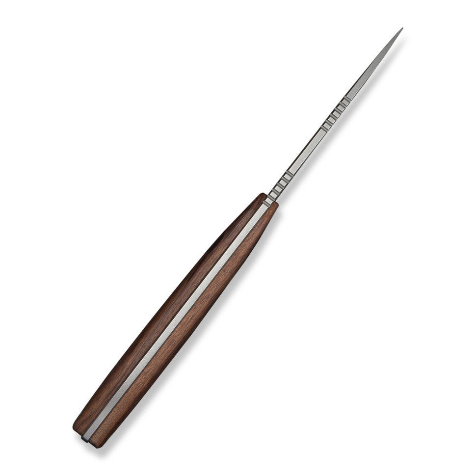 Ніж фіксований кишеньковий Civivi High Grass Field Knife (7,4 см) 14C28N / Wood дерево з чохлом 3