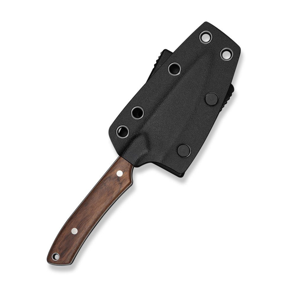 Ніж фіксований кишеньковий Civivi High Grass Field Knife (7,4 см) 14C28N / Wood дерево з чохлом 9