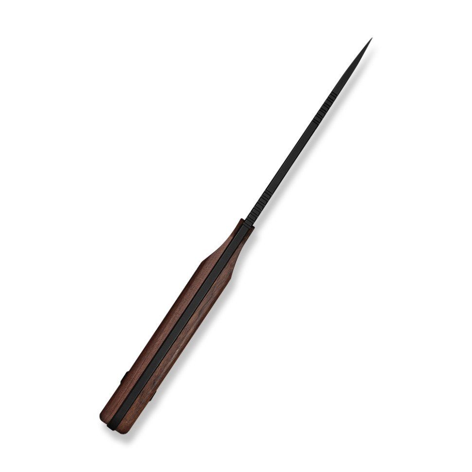 Ніж фіксований туристичний Civivi Carveth (9,1 см) AEB-L / Wood дерево з чохлом 3