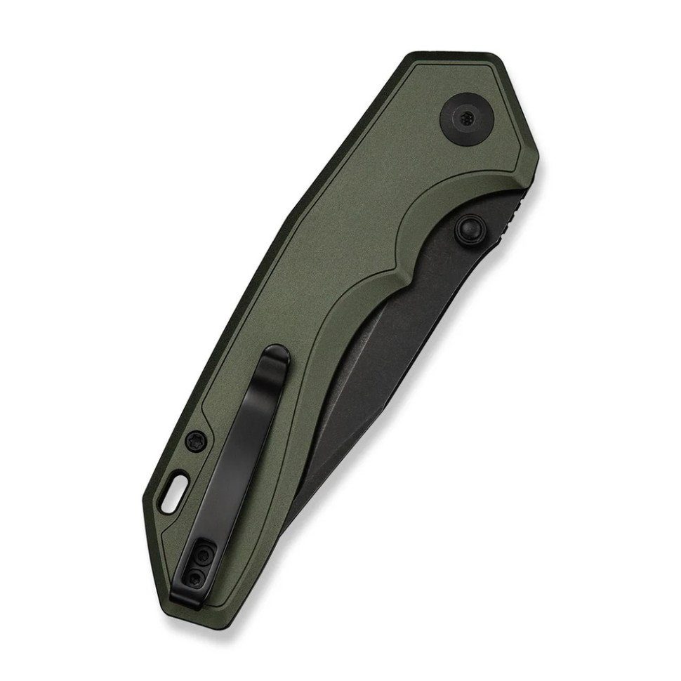 Ніж складаний туристичний Civivi Elite Brova, (8.7 см) CPM S35VN / Aluminum зелений 5