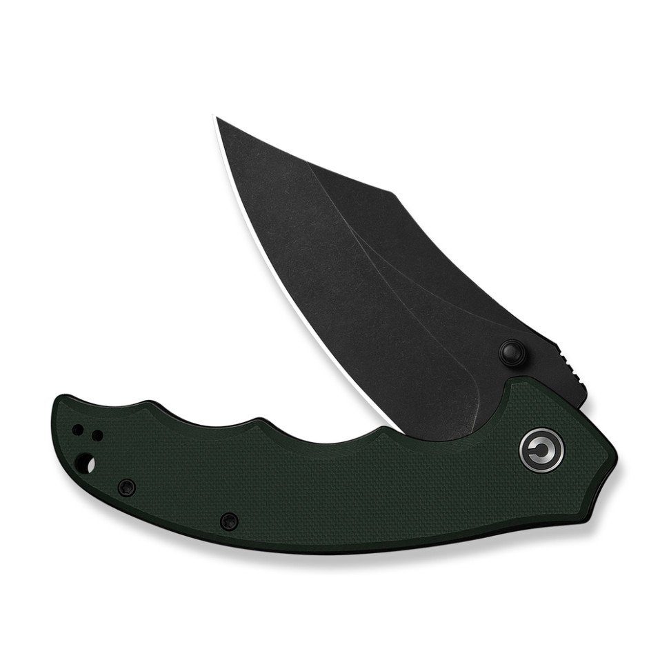 Ніж складаний туристичний Civivi Pentad (8.8 см) Nitro-V / G10 зелений 3