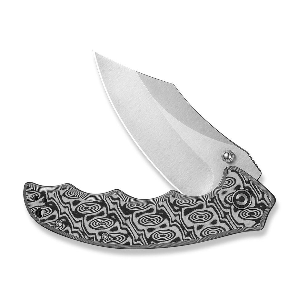 Ніж складаний туристичний Civivi Pentad (8.8 см) Nitro-V / Micarta чорний/білий 3
