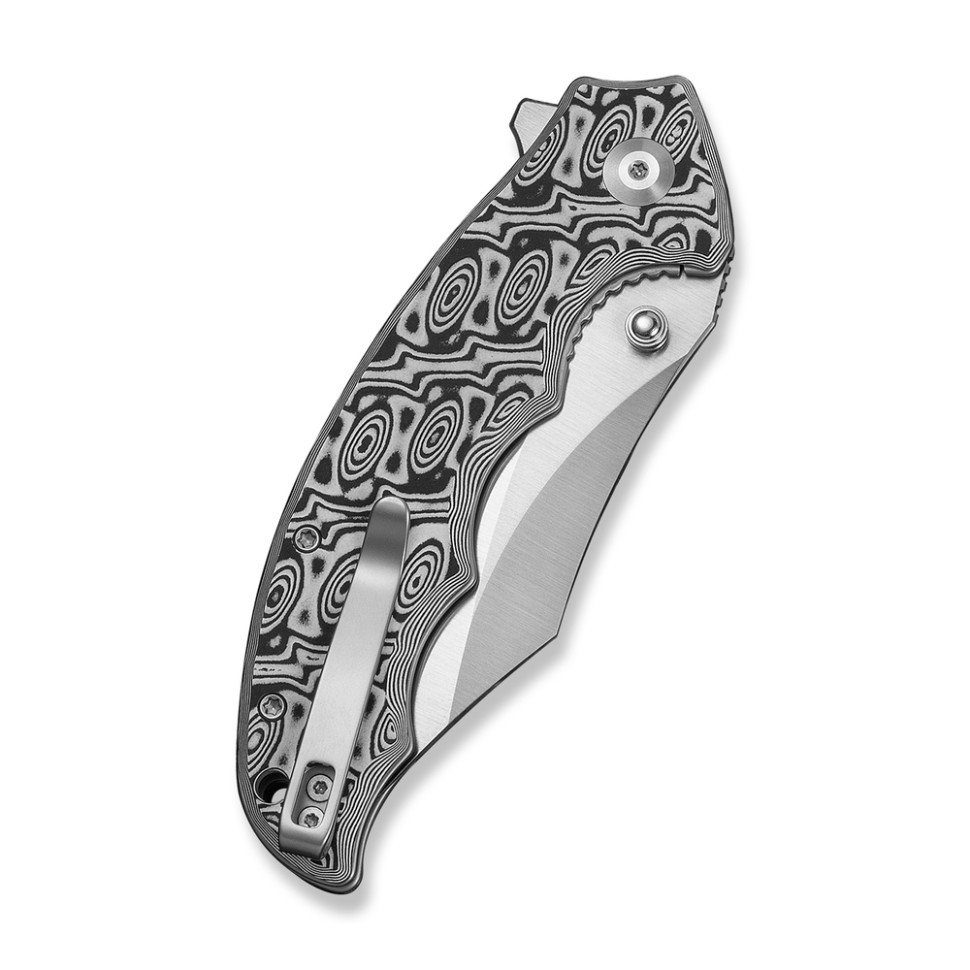 Ніж складаний туристичний Civivi Pentad (8.8 см) Nitro-V / Micarta чорний/білий 5