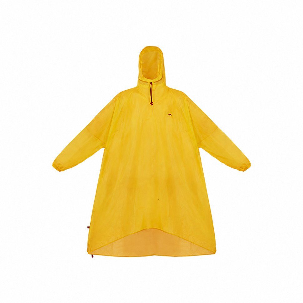 Дощовик-пончо легкий з рукавами Naturehike CNK2620FS011, L, жовтий