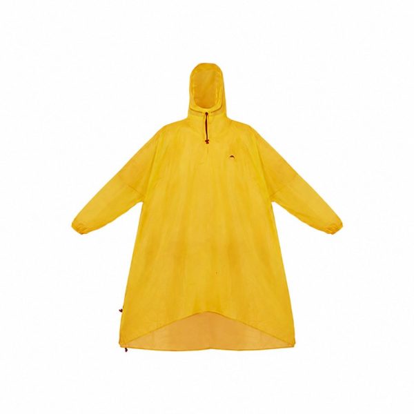 Дощовик-пончо легкий з рукавами Naturehike CNK2620FS011, L, жовтий