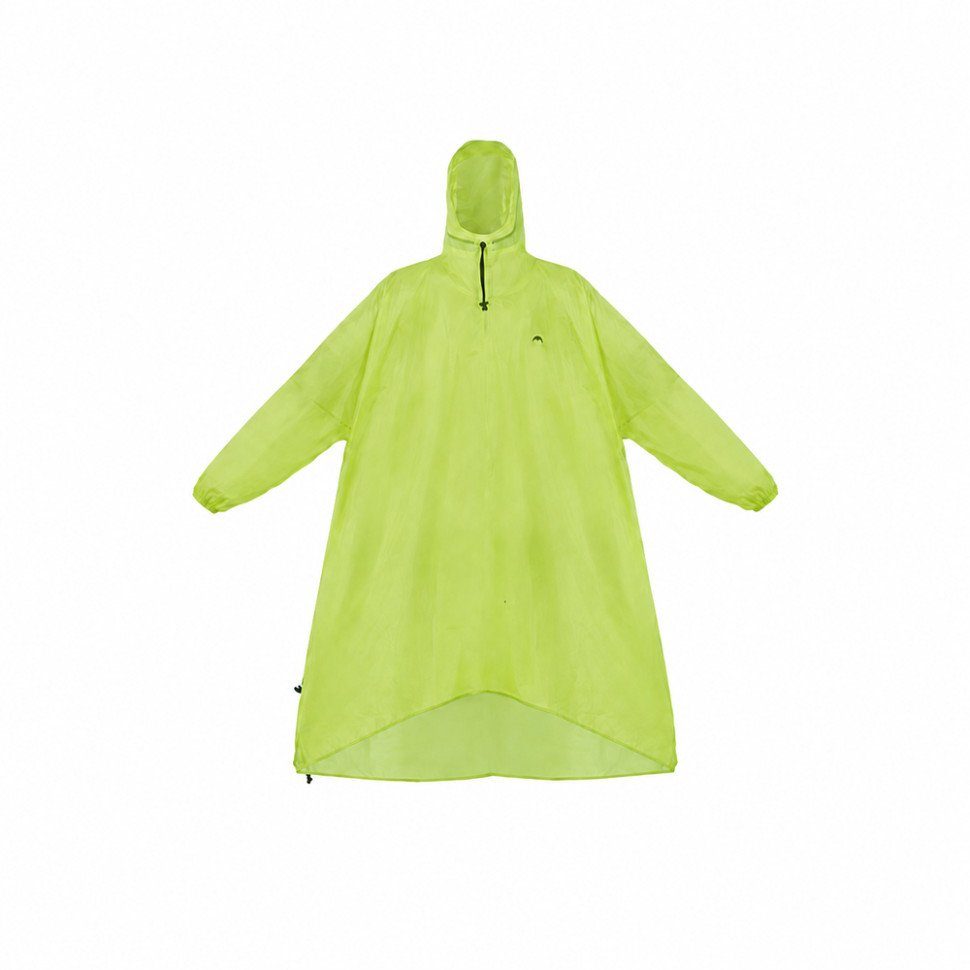 Дощовик-пончо легкий з рукавами Naturehike CNK2620FS011, L, зелений