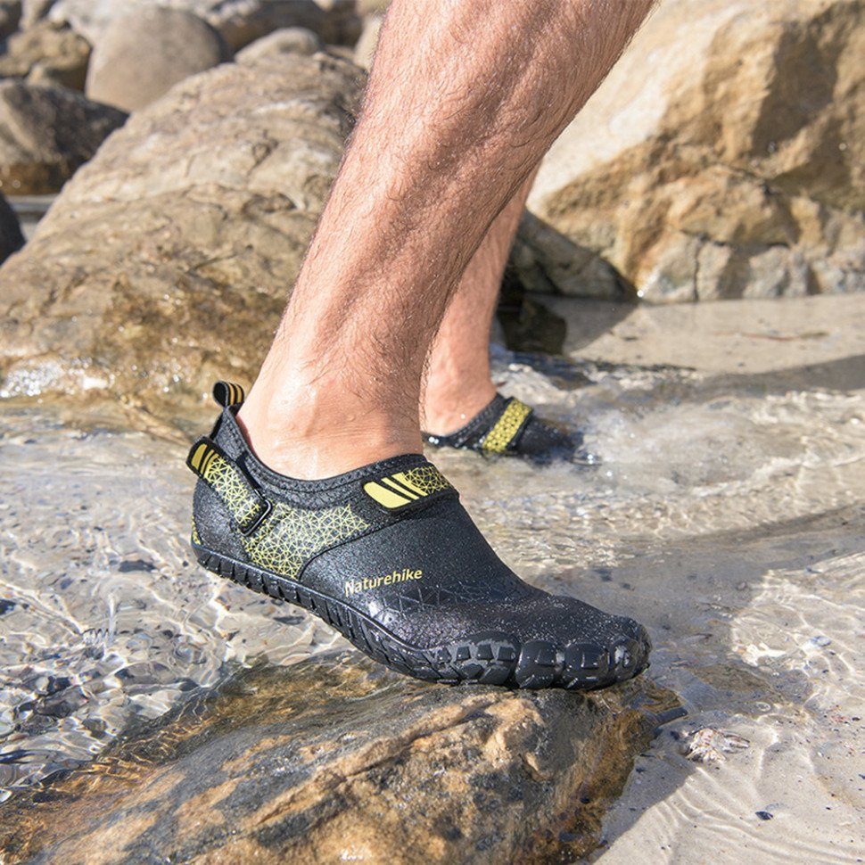 Гумові антиковзкі черевики аквашузи Naturehike NH20FS022, 42, чорний 4