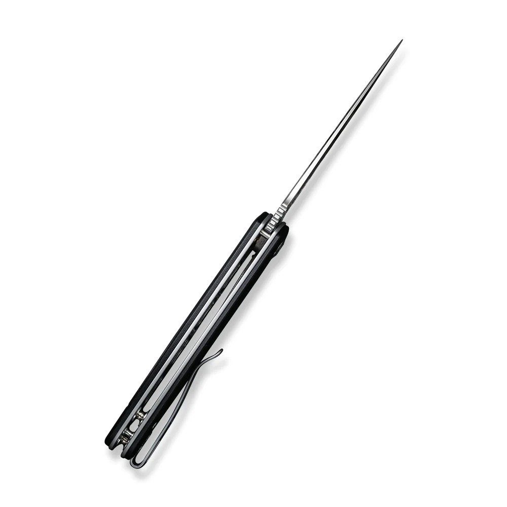 Ніж складаний кишеньковий Civivi Mini Praxis, (7.5 см) D2 / G10 чорний 4