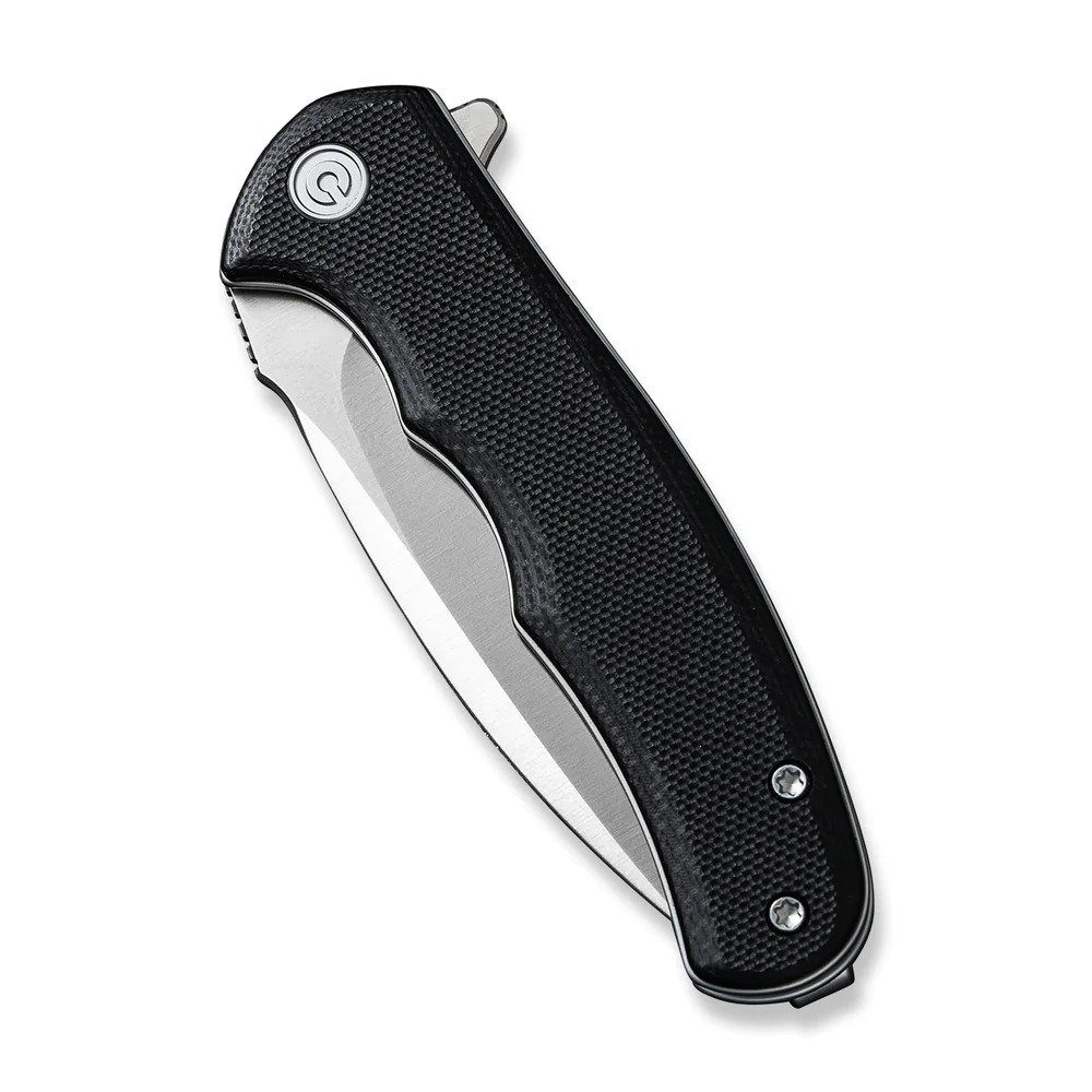 Ніж складаний кишеньковий Civivi Mini Praxis, (7.5 см) D2 / G10 чорний 6