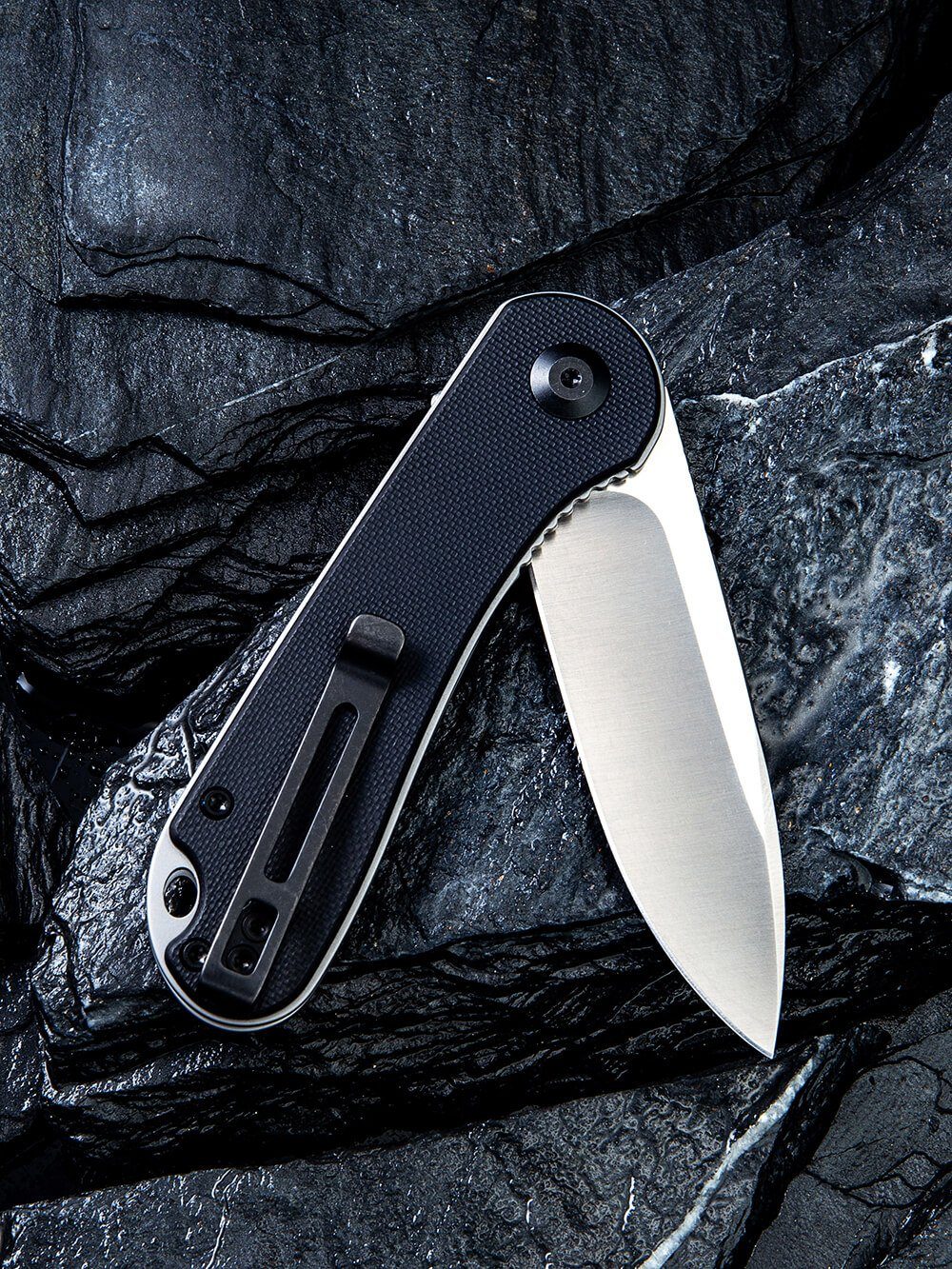 Ніж складаний кишеньковий Civivi Elementum, (7.5 см) D2 / G10 чорний 3