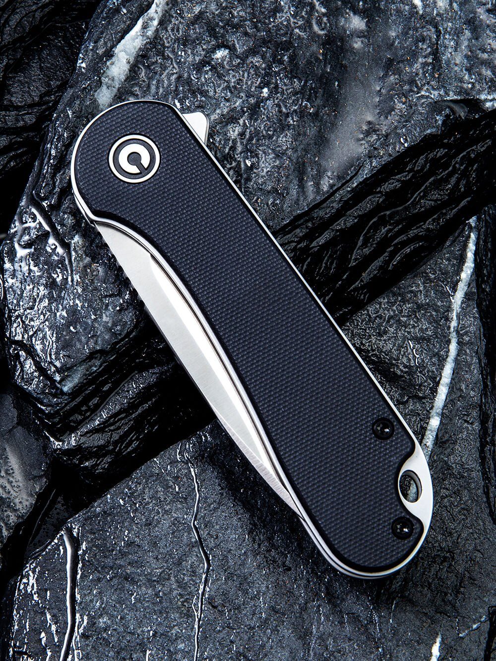 Ніж складаний кишеньковий Civivi Elementum, (7.5 см) D2 / G10 чорний 5