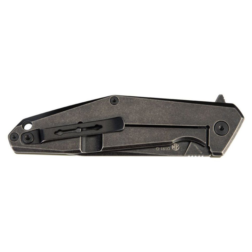 Ніж складаний туристичний Ruike D191-G, (9.2 см) 8Cr13Mov / G10 + steel 420 зелений 2