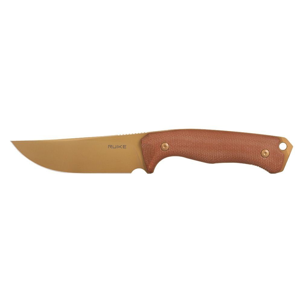 Ніж фіксований мисливський  Ruike F186-MN, (11.8 см) D2 / Micarta коричневий 2