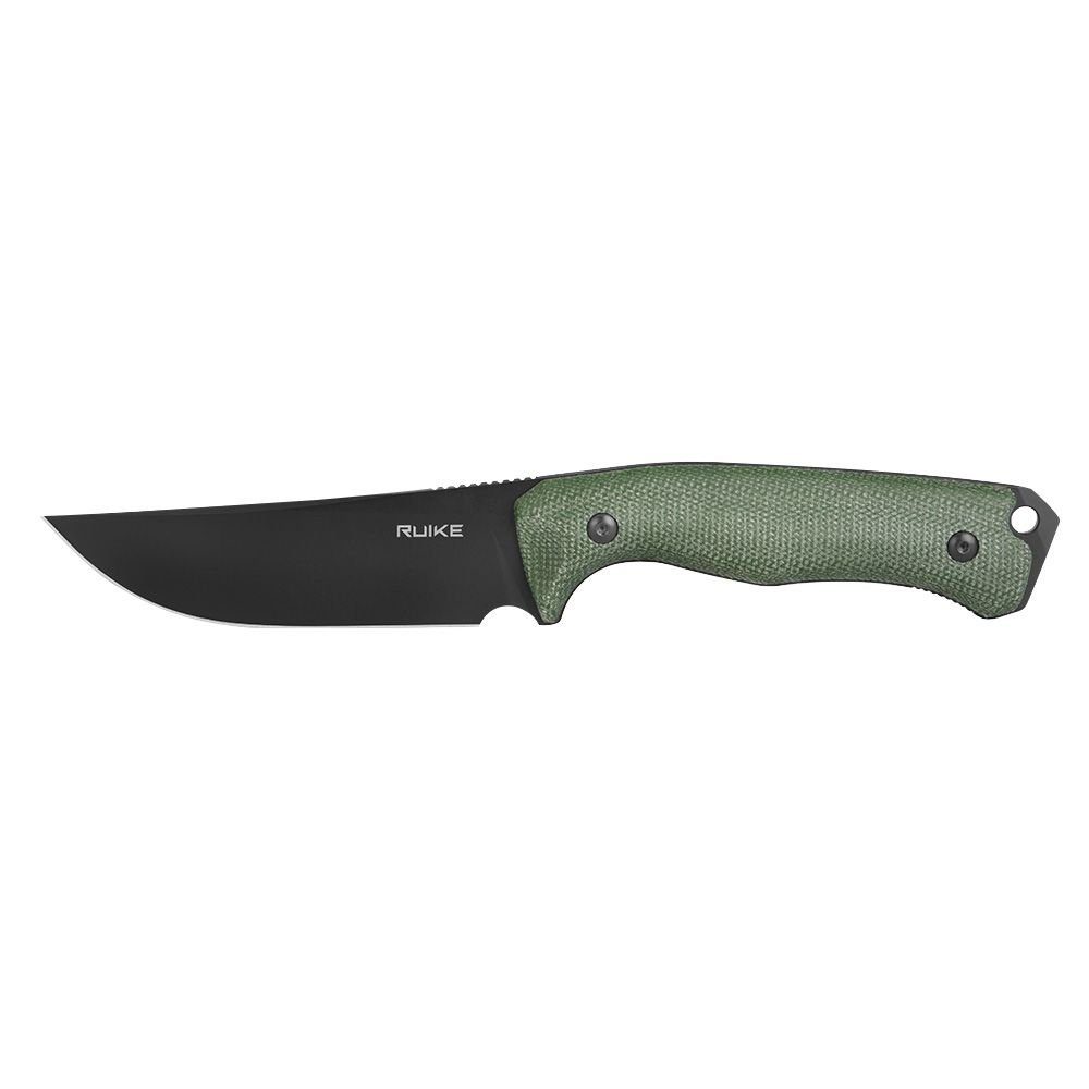 Ніж фіксований мисливський  Ruike F186-MG, (11.8 см) D2 / Micarta зелений 2