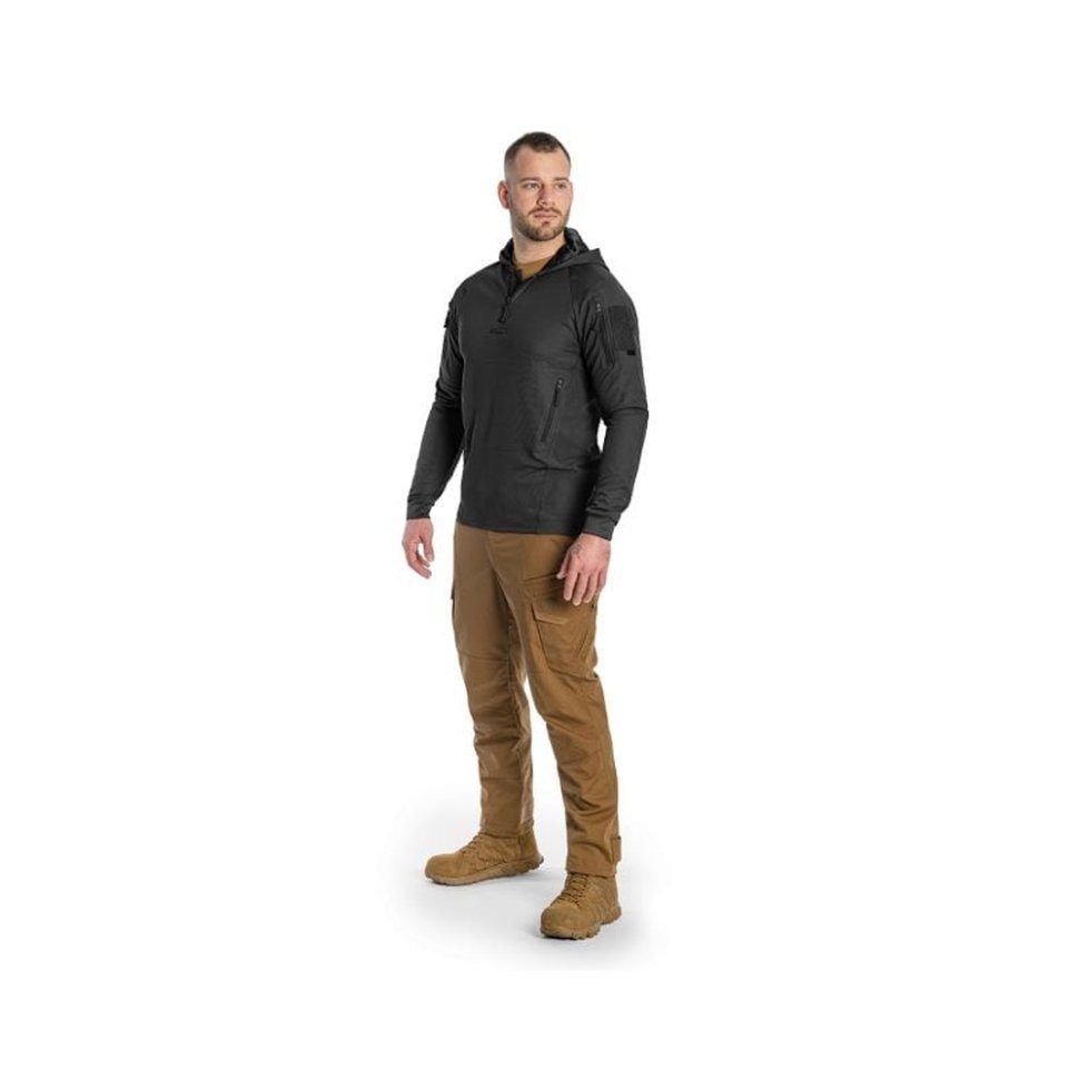 Кофта тактична Helikon-Tex RANGE HOODIE - TopCool, чорний, розмір S 3