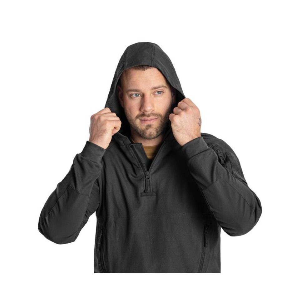 Кофта тактична Helikon-Tex RANGE HOODIE - TopCool, чорний, розмір S 4