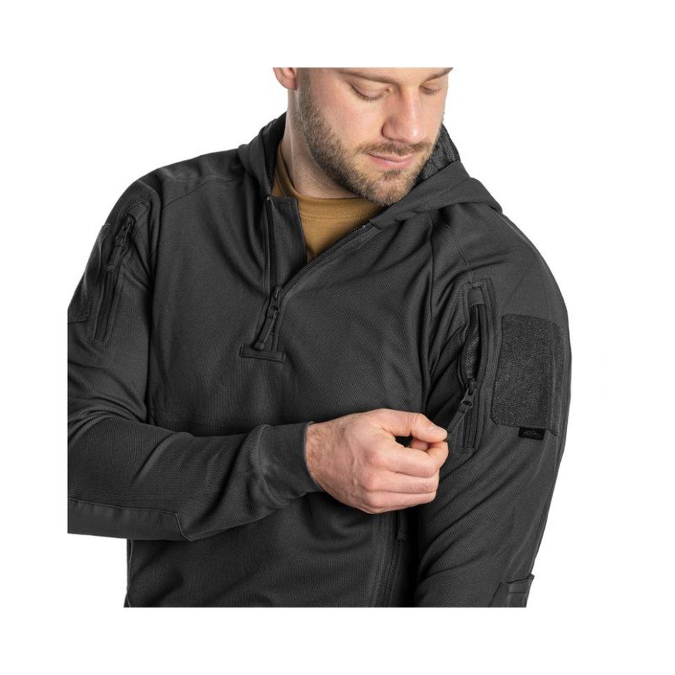 Кофта тактична Helikon-Tex RANGE HOODIE - TopCool, чорний, розмір XL 6