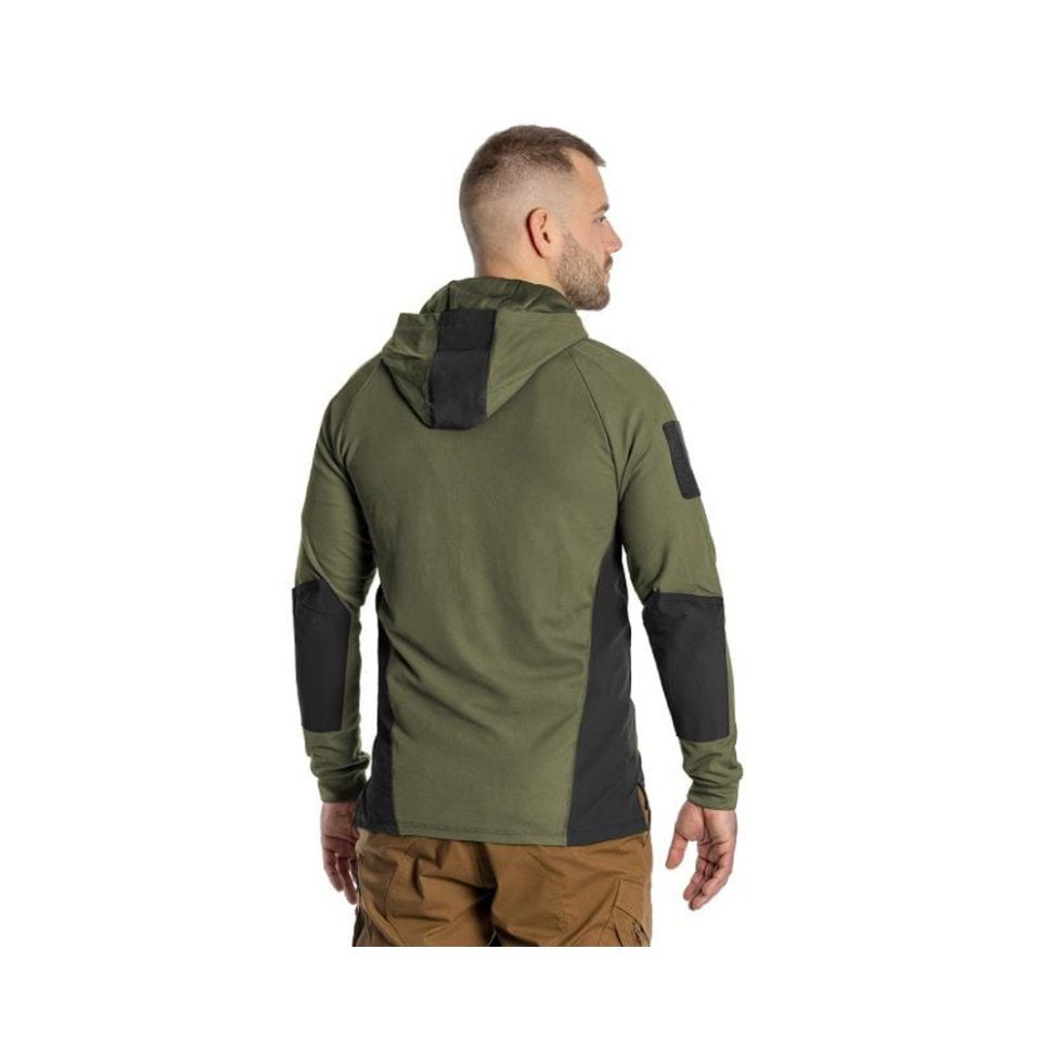 Кофта тактична Helikon-Tex RANGE HOODIE - TopCool, оливковий, розмір XL 2