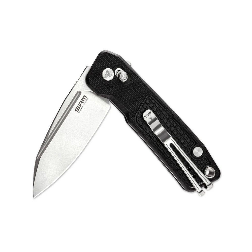 Ніж складаний кишеньковий SRM Scout 7229-GB (6.9 см) 14C28N / G10 чорний 2