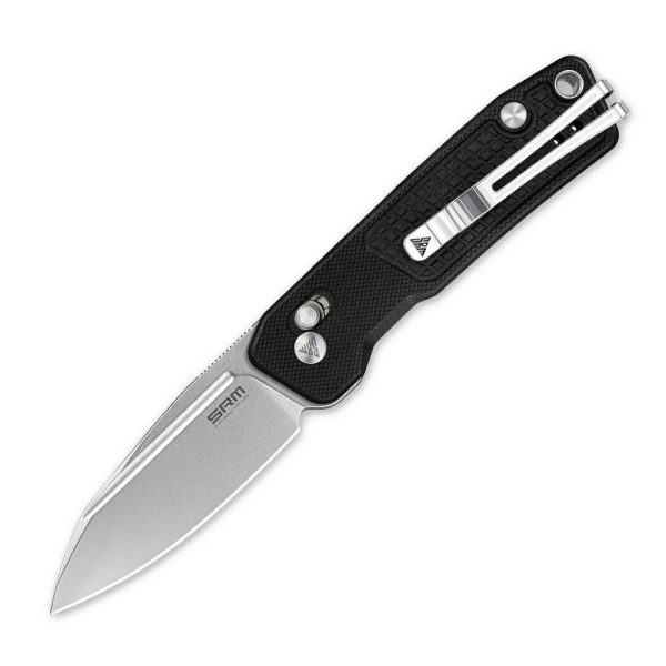 Ніж складаний кишеньковий SRM Scout 7229-GB (6.9 см) 14C28N / G10 чорний