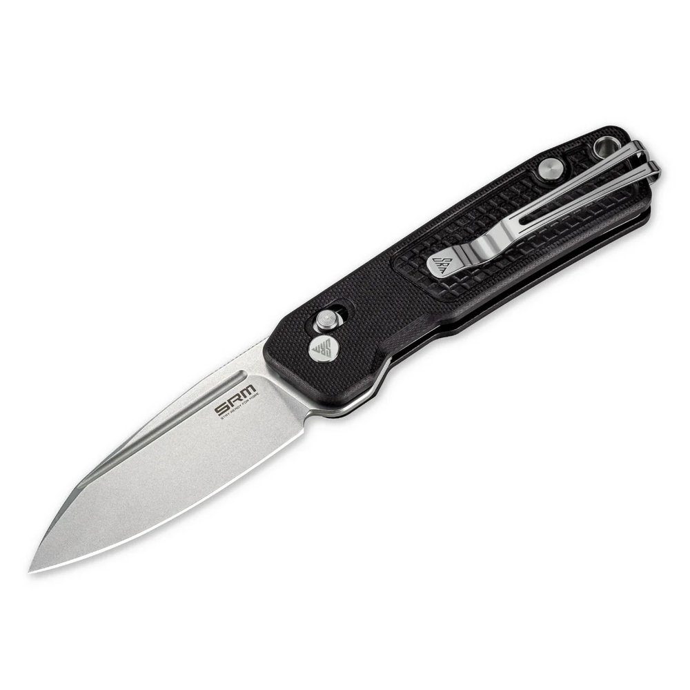 Ніж складаний кишеньковий SRM Scout 7229-GB (6.9 см) 14C28N / G10 чорний 3