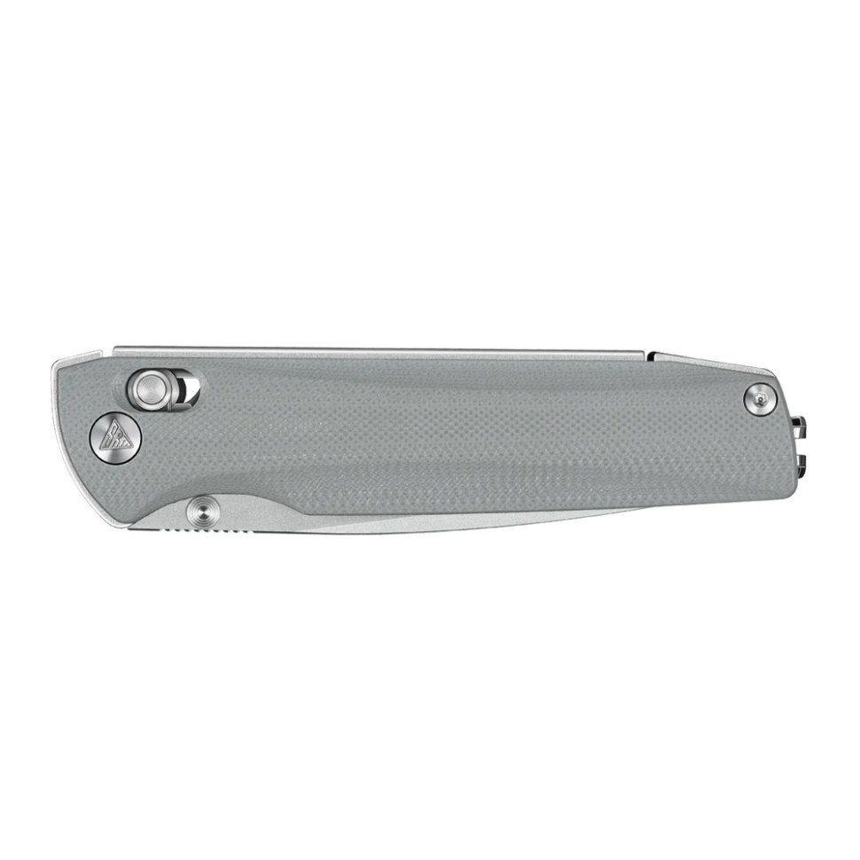 Ніж складаний туристичний SRM Terrier 258L-GK2 (9.3 см) 140Cr / G10 сірий 8