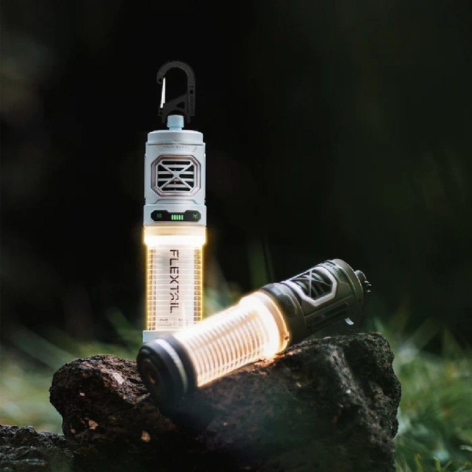 Фумігатор-ліхтар кемпінговий Flextail Tiny Repel S, блакитний 2