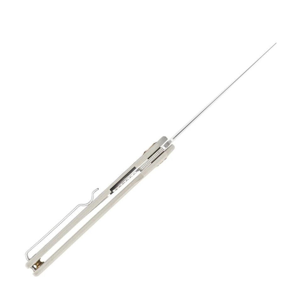 Ніж складаний кишеньковий SRM Air 105M-GK (7.5 см) 14C28N / G10 білий 5