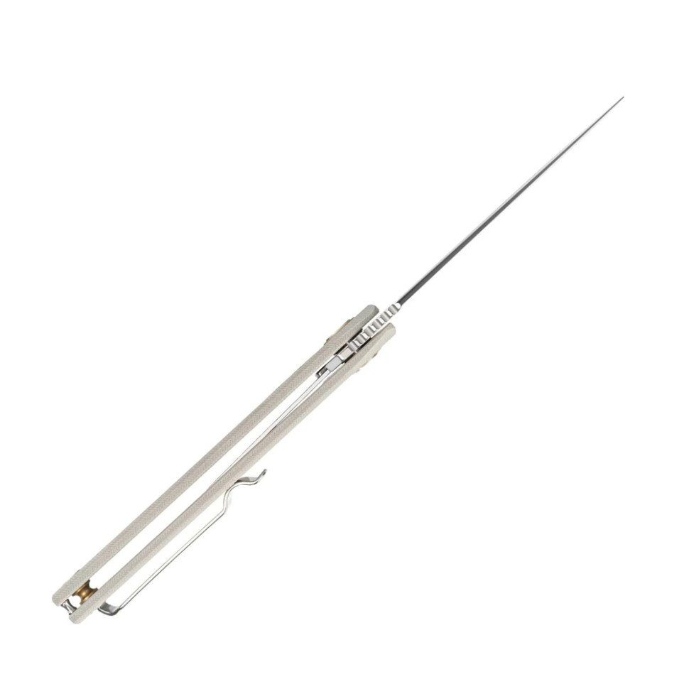 Ніж складаний кишеньковий SRM Air 105M-GK (7.5 см) 14C28N / G10 білий 4