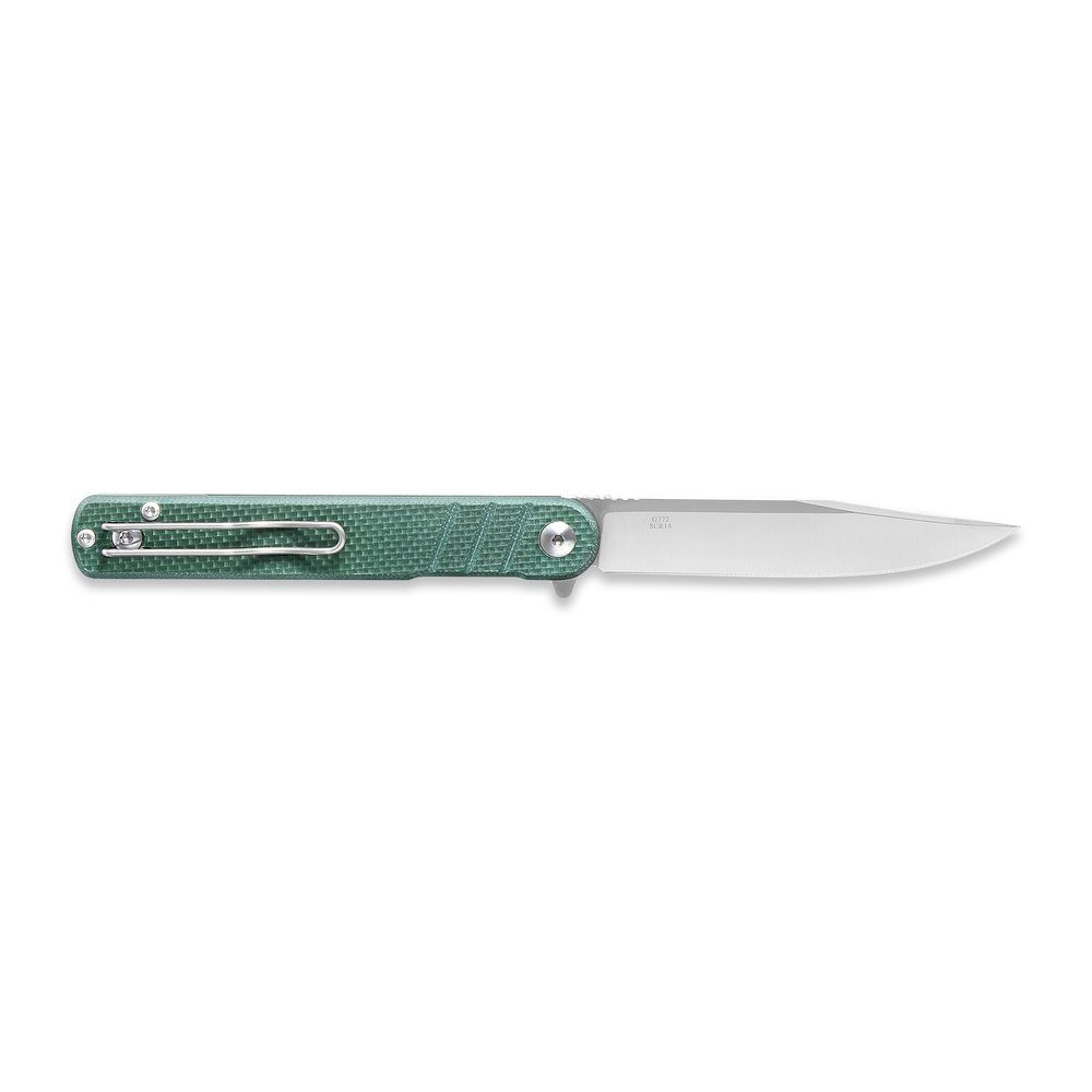 Ніж складаний туристичний Ganzo G772-GB (8.9 см) 8CR14 / G10 зелений 2