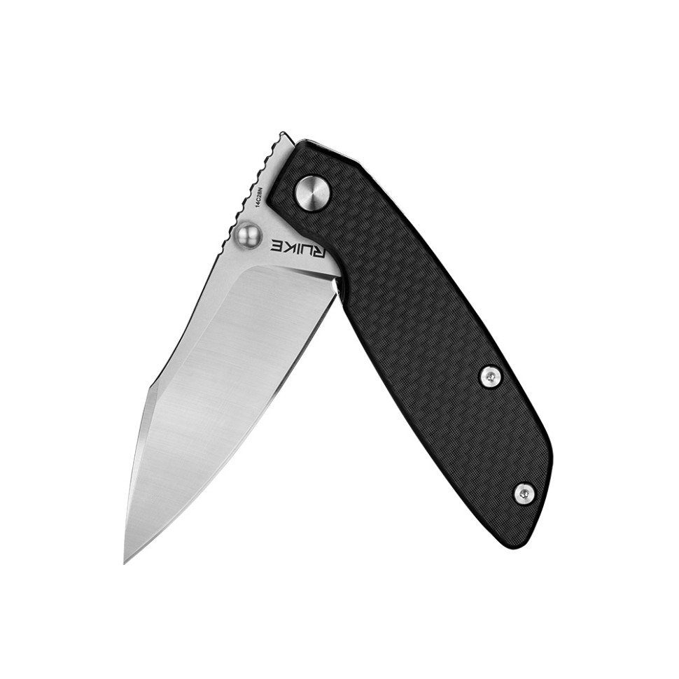 Ніж складаний туристичний Ruike P746-CB, (8 см) 14C28N / G10 чорний 8