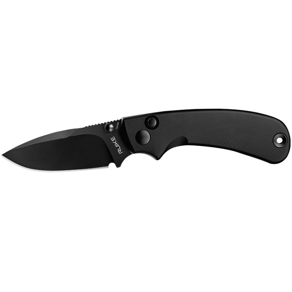 Ніж складаний кишеньковий Ruike P736-AB, (7.5 см) 14C28N / алюміній, чорний 2