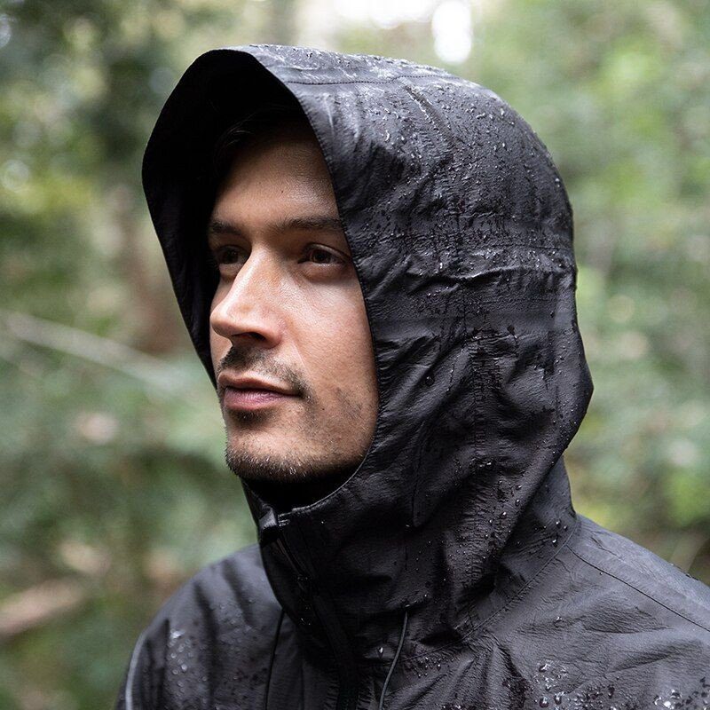 Плащ-дощовик Naturehike NH21FS038, розмір L, чорний 4