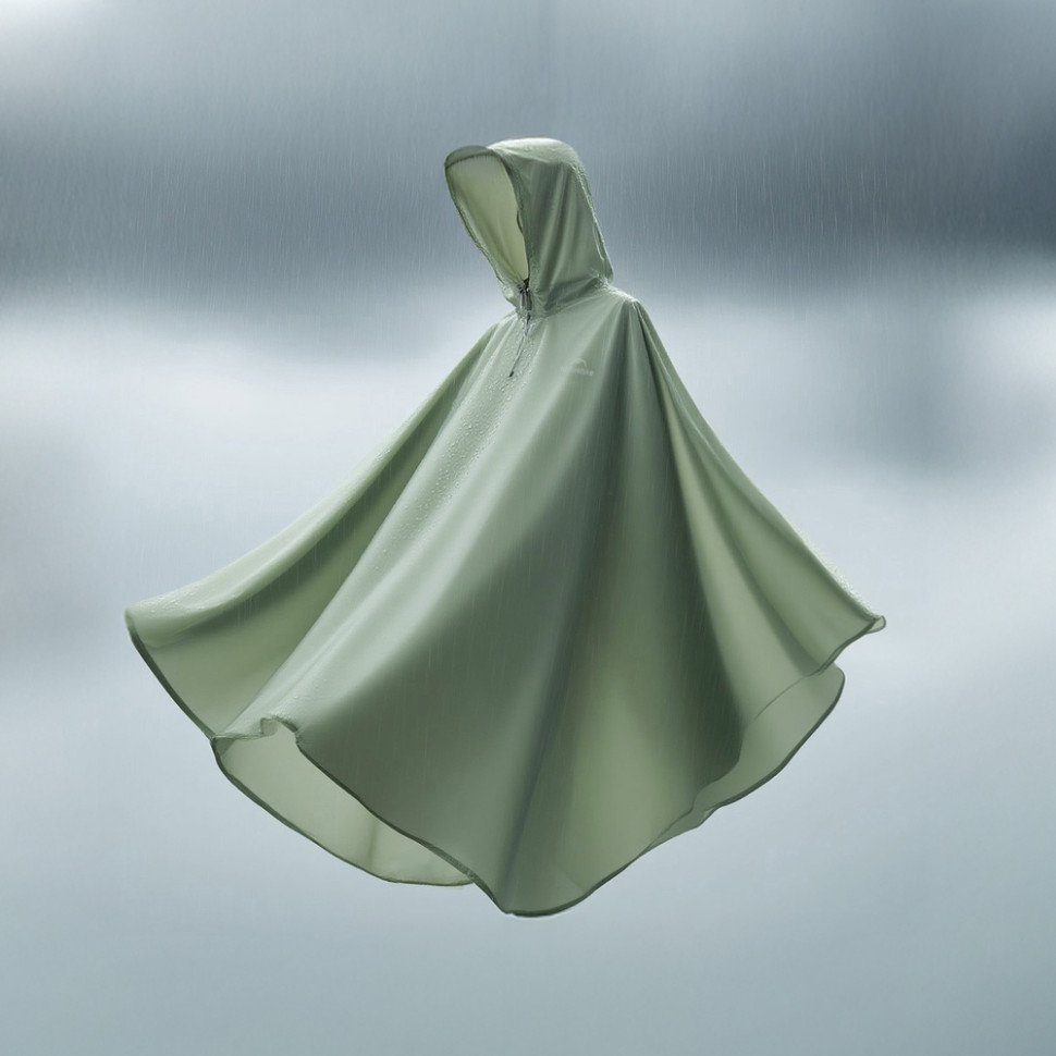 Плащ-дощовик Naturehike CNK2550FS010, розмір L, оливковий 4