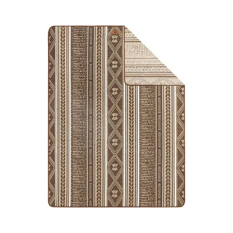 Ковдра із застібкою Naturehike NH21PS006, поліестр/вовна, коричневий 2