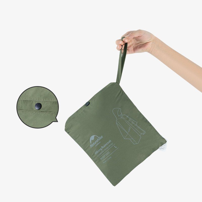 Плащ-дощовик Naturehike NH21FS036, p-p L, чорний 5