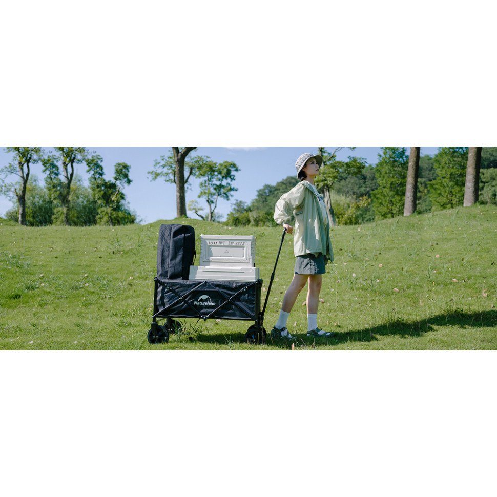 Складаний візочок Naturehike CNK2300JU014, чорний 12