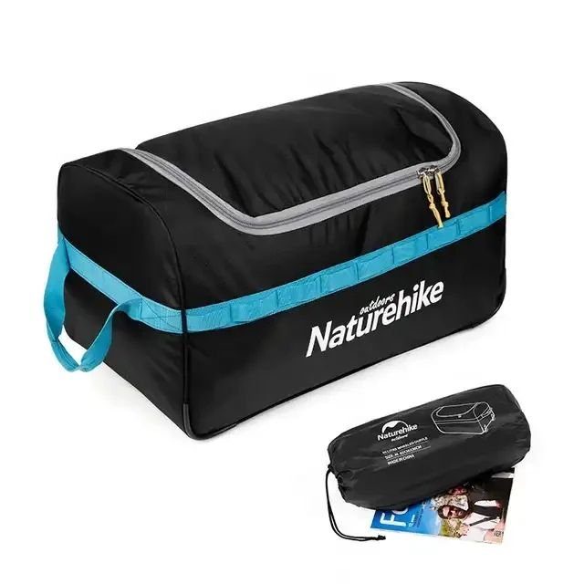 Сумка-баул для кемпінгу Naturehike 110 л NH18X027-L,  110 л чорна 2